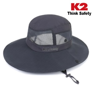 K2 Safety 메쉬 햇모자 자외선 차단 넓은 챙 재귀반사 재질 사용